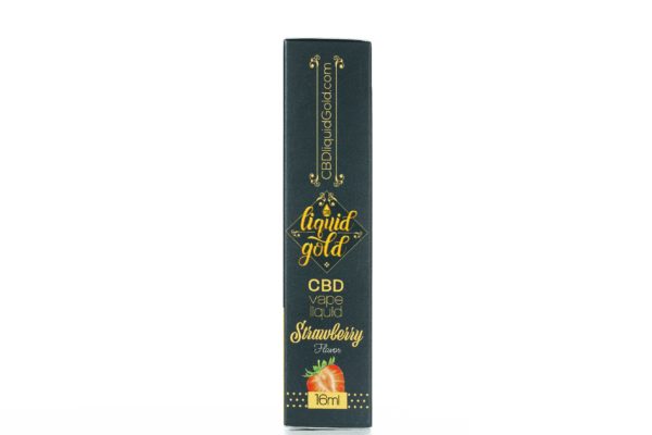 CBD Liquid Gold Vape Liquid - Strawberry - 16ML