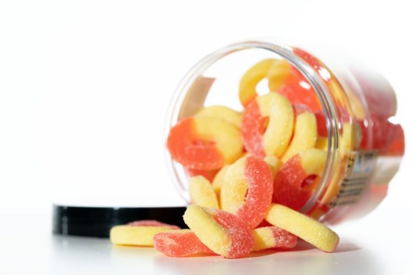 Just CBD Gummies - Peach Rings - 1000MG