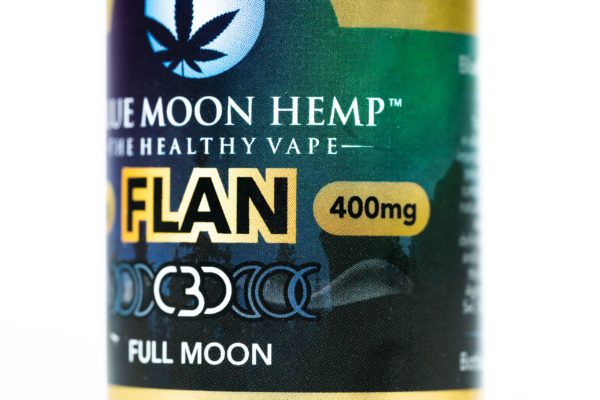 Blue Moon Hemp Flan - The Healthy Vape - 400mg