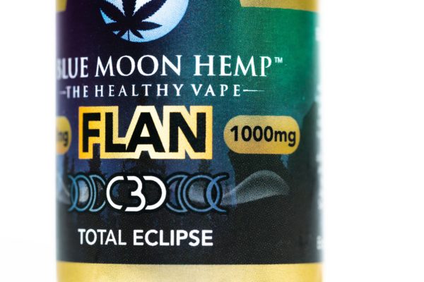 Blue Moon Hemp Flan - The Healthy Vape - 1000mg