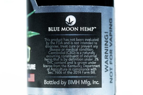 Blue Moon Hemp - Tru Blu Peppermint - Premium Tincture - 250mg