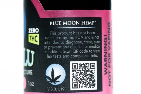 Blue Moon Hemp - Tru Blu Berry - Premium Tincture - 500mg