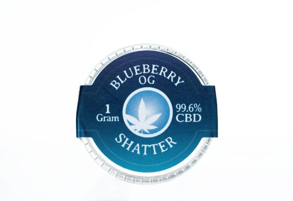 Blue Moon Blueberry OG - CBD Shatter - 1G