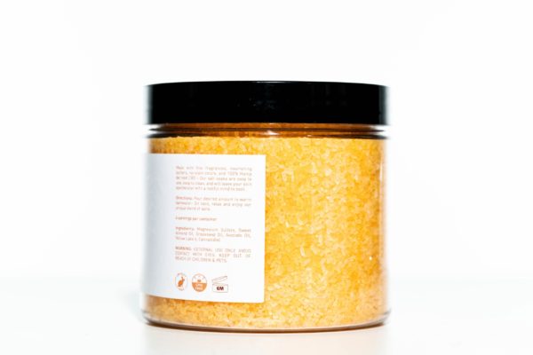 CBD Bath World Salt Soaks - Pineapple Mango - 200MG 16oz