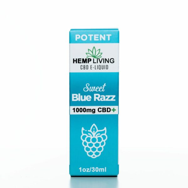 Hemp Living Sweet Blue Raz - 1000MG - 30ML