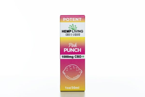 Hemp Living CBD Pink Punch - 1000MG - 30ML