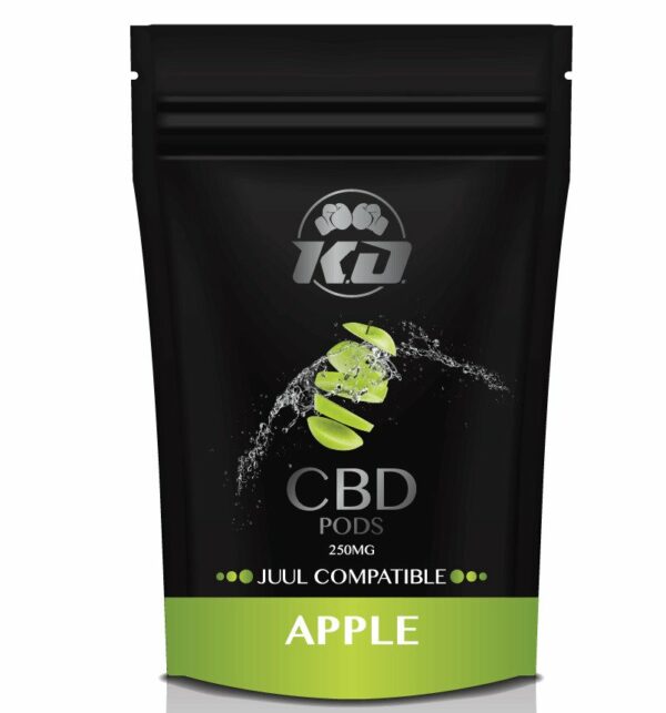 250 mg Juul Compatible APPLE cbd pod